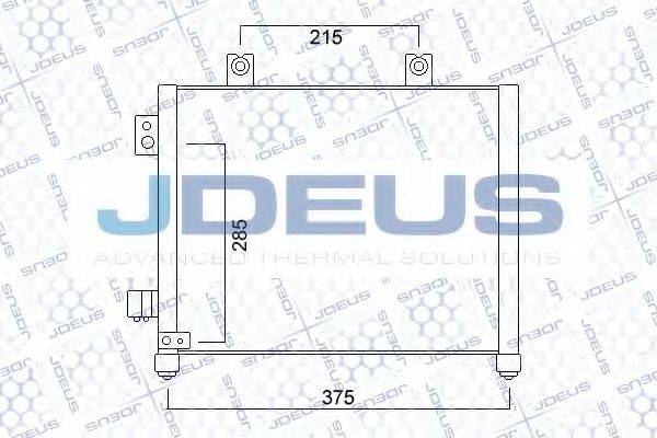 JDEUS 720M52 Конденсатор, кондиціонер