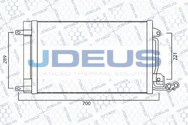 JDEUS 725M29 Конденсатор, кондиціонер