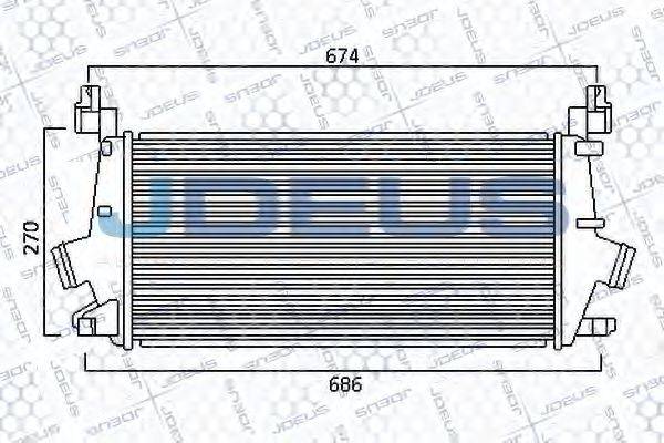 JDEUS 820M75 Інтеркулер