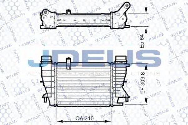 JDEUS 823M44 Інтеркулер