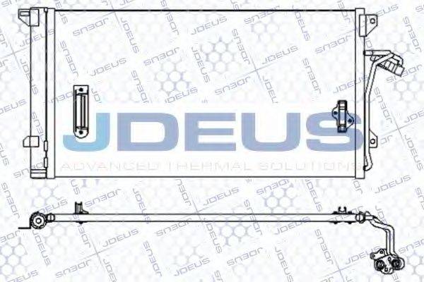 JDEUS 730M57 Конденсатор, кондиціонер