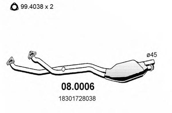 ASSO 080006 Каталізатор