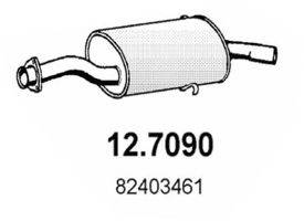 ASSO 127090 Глушник вихлопних газів кінцевий