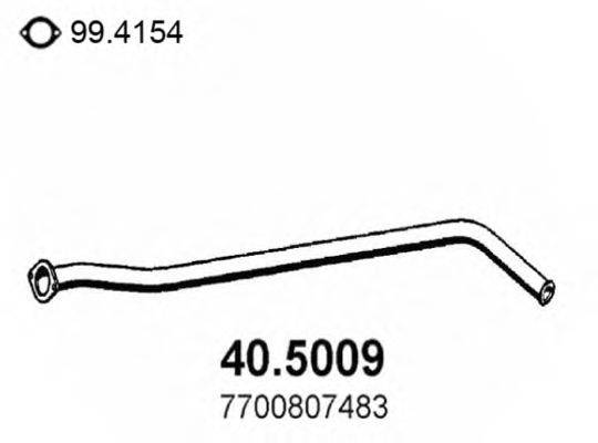 ASSO 405009 Труба вихлопного газу