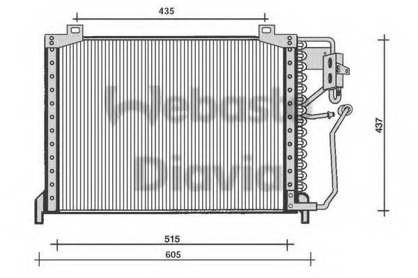 WEBASTO 82D0225064A Конденсатор, кондиціонер