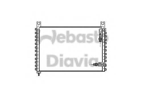 WEBASTO 82D0226186MA Конденсатор, кондиціонер