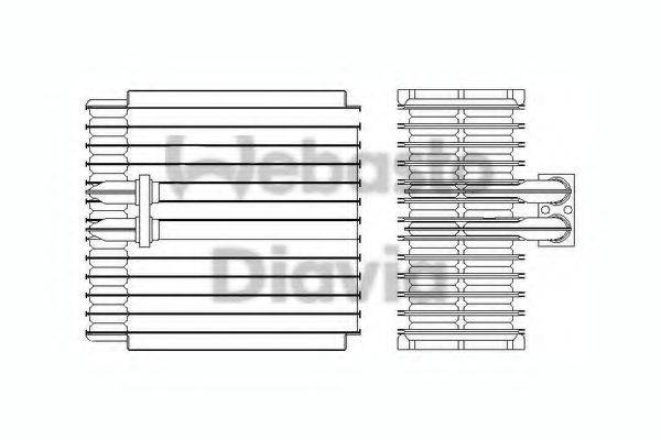 WEBASTO 82D0525203A Випарник, кондиціонер