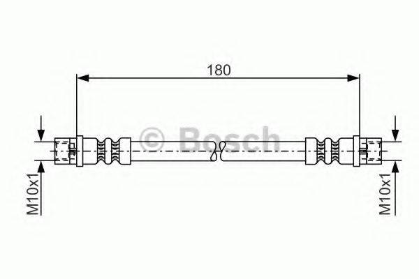 BOSCH 1987476018 Гальмівний шланг