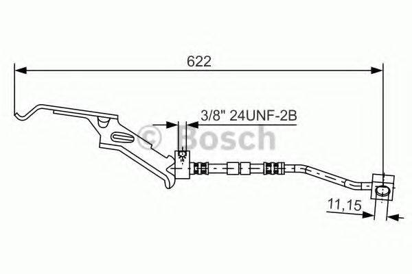 BOSCH 1987476085 Гальмівний шланг