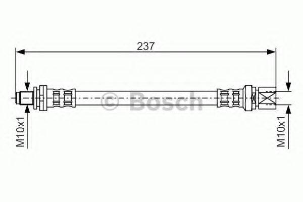 BOSCH 1987476564 Гальмівний шланг