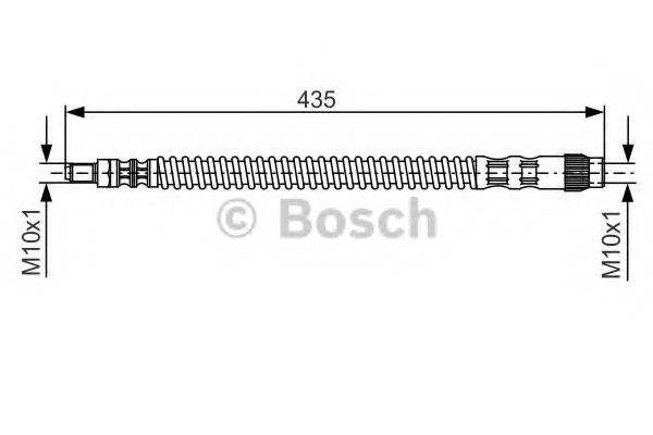 BOSCH 1987476669 Гальмівний шланг