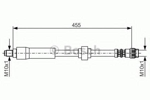 BOSCH 1987476701 Гальмівний шланг