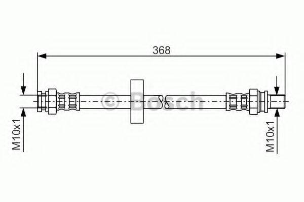 BOSCH 1987481180 Гальмівний шланг