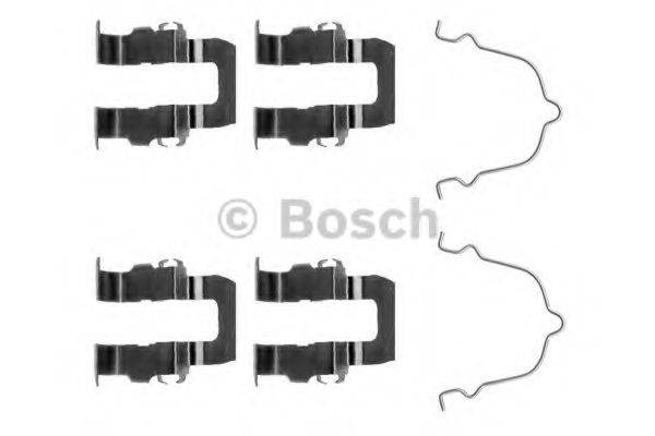 BOSCH 1987474048 Комплектуючі, колодки дискового гальма