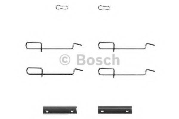 BOSCH 1987474197 Комплектуючі, колодки дискового гальма