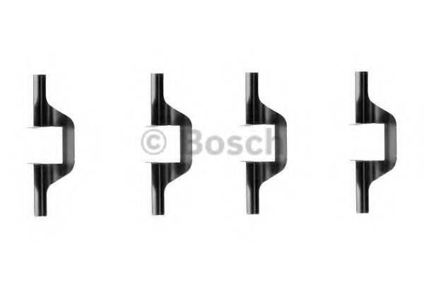 BOSCH 1987474304 Комплектуючі, колодки дискового гальма