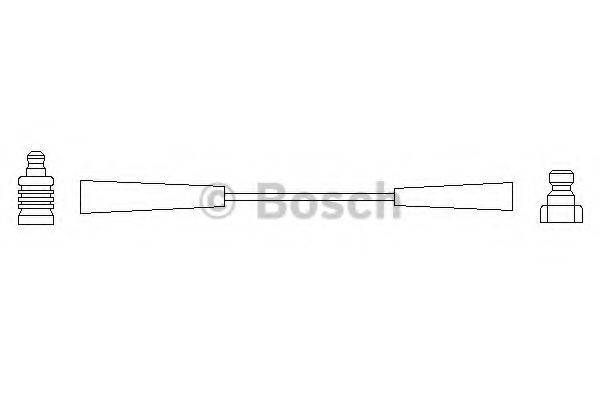 BOSCH 0986356136 Провід запалювання