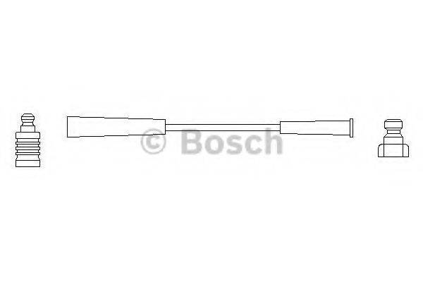 BOSCH 0986356126 Провід запалювання