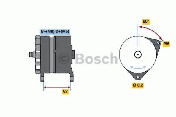 BOSCH 0120469559 Генератор