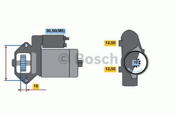 BOSCH 0986018531 Стартер