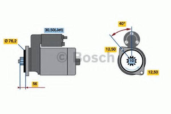 BOSCH 0986020780 Стартер