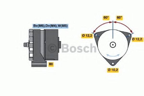 BOSCH 0986034270 Генератор