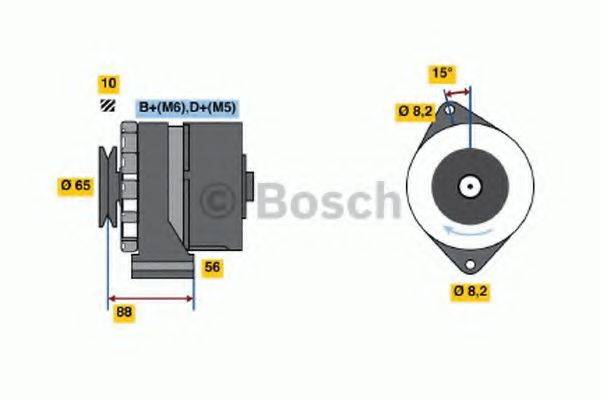 BOSCH 0986034660 Генератор