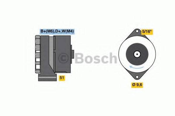 BOSCH 9120080197 Генератор