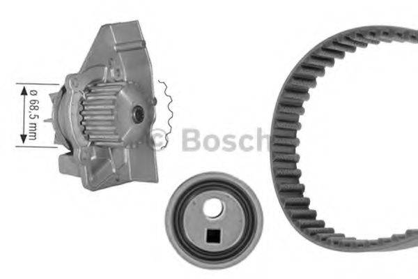 BOSCH 1987946409 Водяний насос + комплект зубчастого ременя