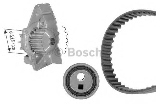 BOSCH 1987946434 Водяний насос + комплект зубчастого ременя