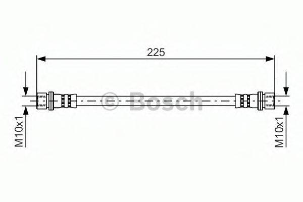 BOSCH 1987481413 Гальмівний шланг