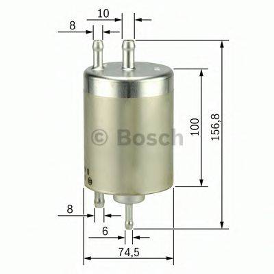 BOSCH 0450905968 Паливний фільтр