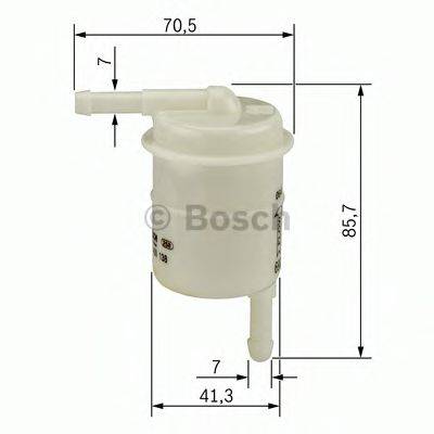 BOSCH 0986450138 Паливний фільтр