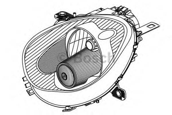 BOSCH 0301267205 Основна фара