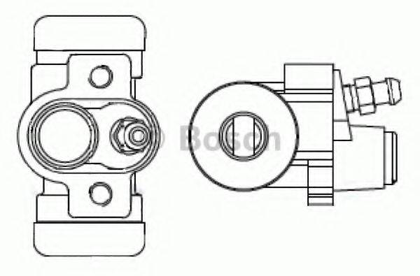 BOSCH F026002384 Колісний гальмівний циліндр