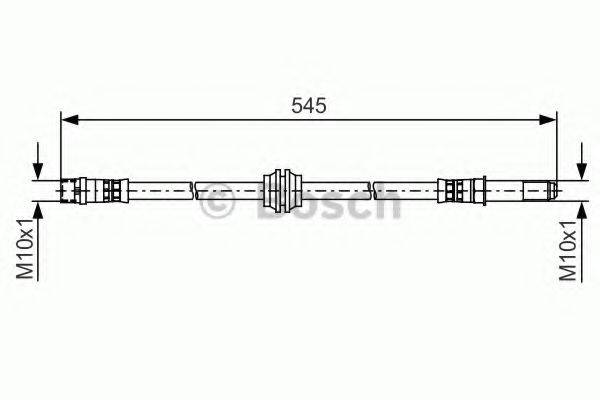 BOSCH 1987481490 Гальмівний шланг