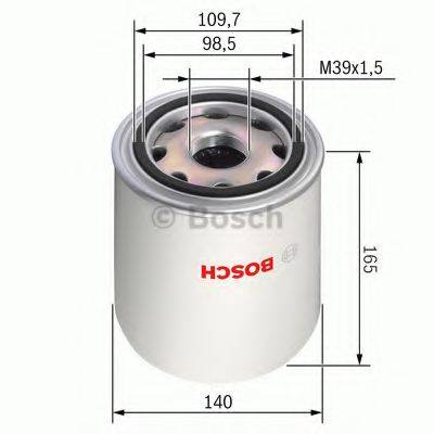 BOSCH 0986628255 Патрон осушувача повітря, пневматична система