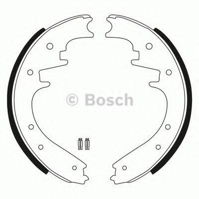 BOSCH 0986BB3513 Комплект гальмівних колодок