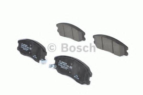 BOSCH 0986494250 Комплект гальмівних колодок, дискове гальмо