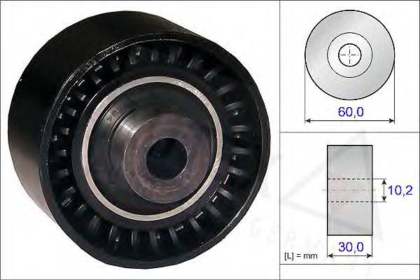 AUTEX 651759 Паразитний / Ведучий ролик, зубчастий ремінь