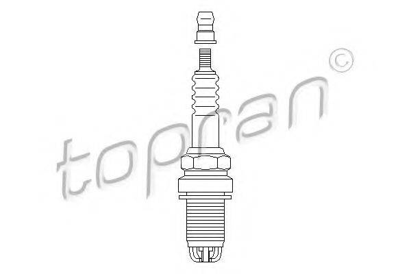 TOPRAN 107127 Свічка запалювання