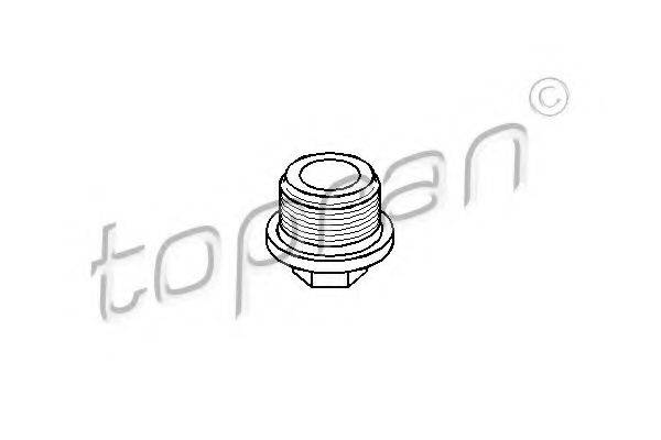 TOPRAN 107500 Різьбова пробка, масляний піддон