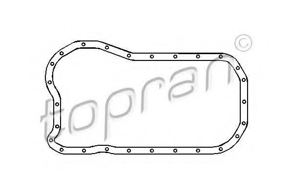TOPRAN 100098 Прокладка, масляний піддон