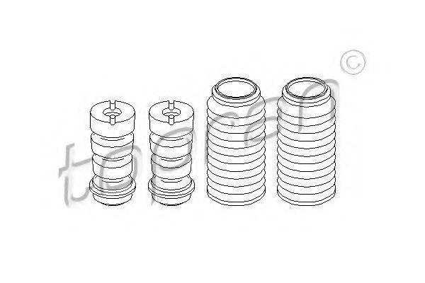 TOPRAN 914106 Пилозахисний комплект, амортизатор