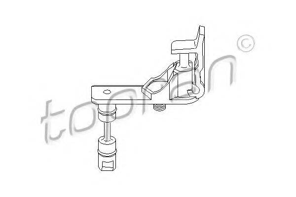 TOPRAN 109709 Шток вилки перемикання передач