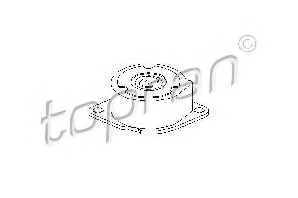 TOPRAN 108414 Натягувач ременя, клинового зубча