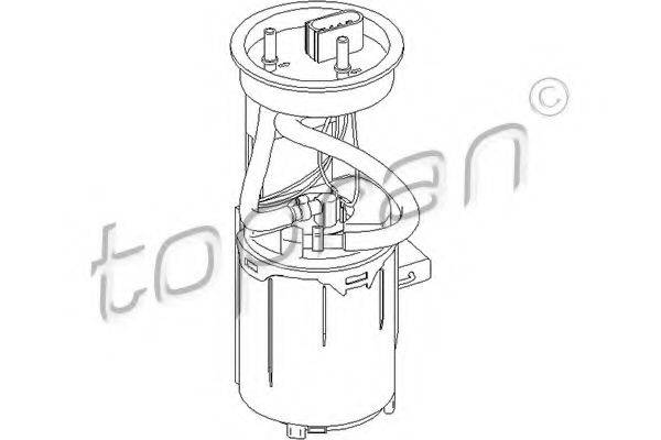TOPRAN 110852 Паливний насос