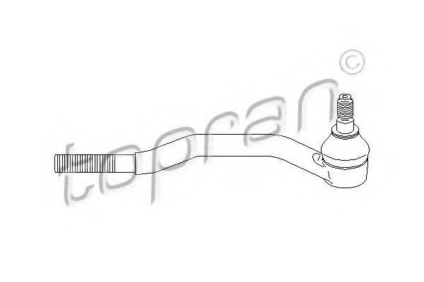 TOPRAN 205219 Наконечник поперечної кермової тяги
