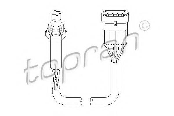 TOPRAN 201756 Лямбда-зонд