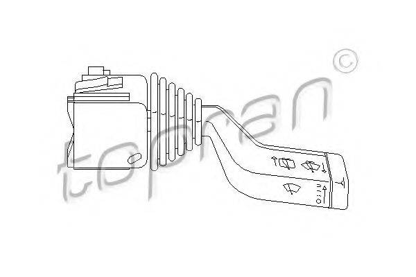 TOPRAN 206209 Перемикач склоочисника